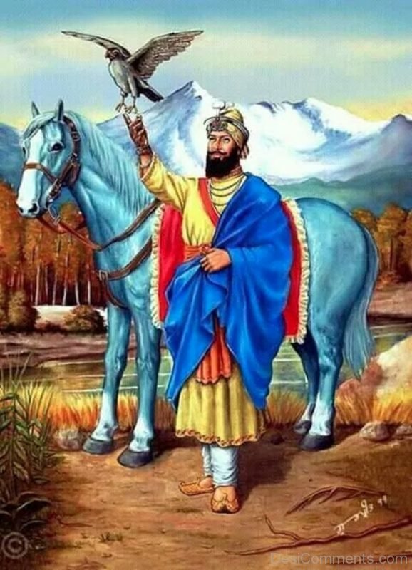 Image Of Sikh Guru Gobind Singh Ji