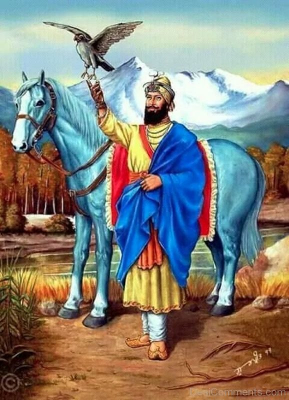 Image Of Sikh Guru Gobind Singh Ji-DC084