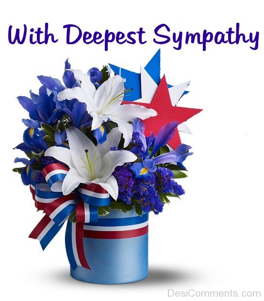 Image Of With Deepest Sympathy