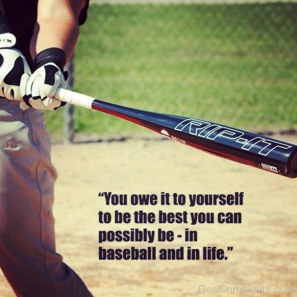 In Baseball And In Life