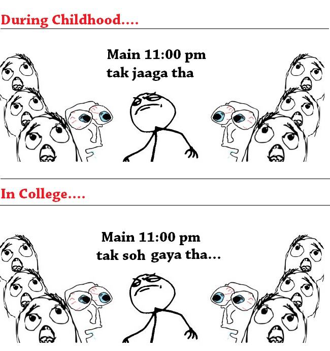 In College