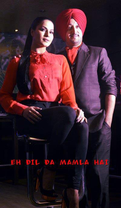 Inderjit Nikku With Veena Malik