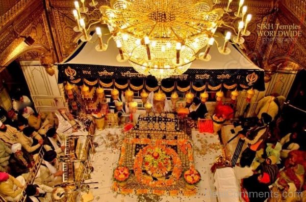 Inside View Of Golden Temple