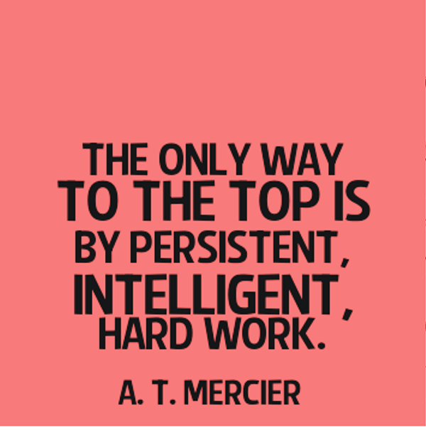 Intelligent and Hard Work