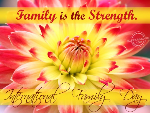 International Family Day – Family Is The Strength
