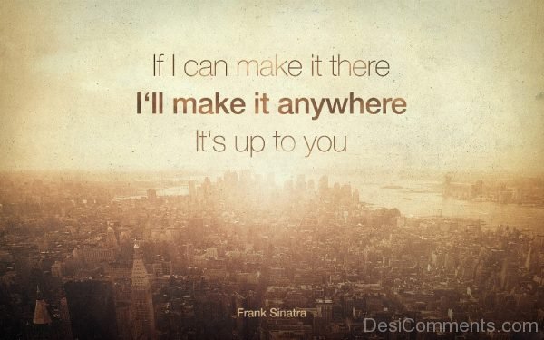 It’s Up To You