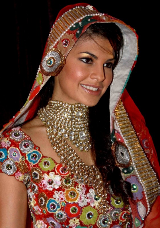 Jacqueline Fernandez In Traditional Dress 