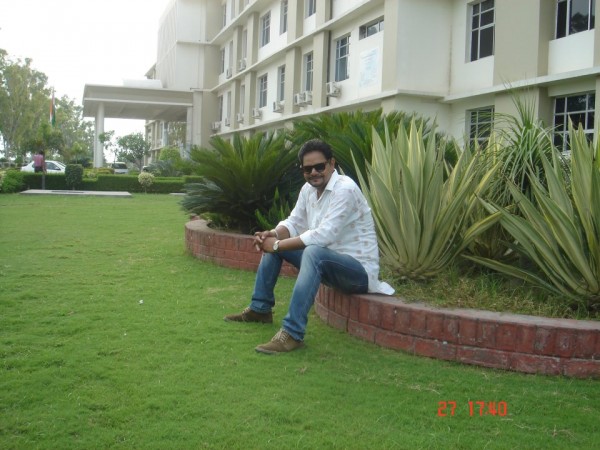 Jagtar Jaggi In A Sitting Pose