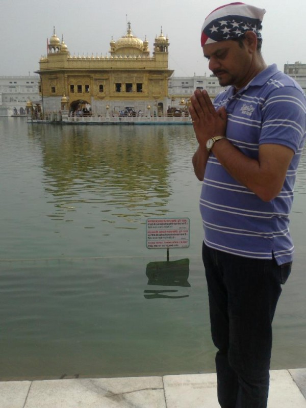 Jagtar Jaggi In The Golden Temple