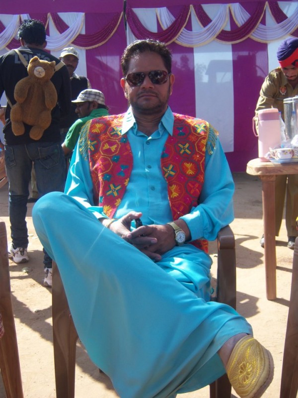 Jagtar Jaggi Sitting On The Chair