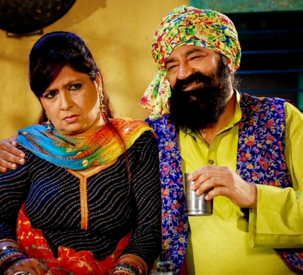 Japal Bhatti With Wife