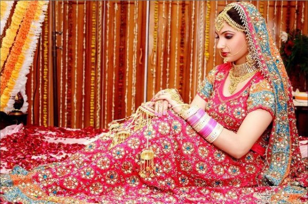 Japji Khaira In Bridal Dress
