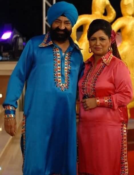 Jaspal Bhatti And Wife Savita In Nach Baliye TV Show