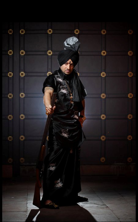 Jazzy B In Punjabi Dress