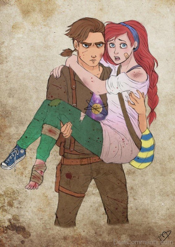 Jim Hawkins And Ariel-DESI0083