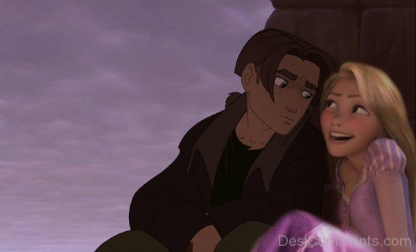 Jim Hawkins With Rapunzel-DESI0039