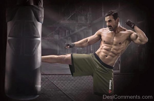 John Abraham Looking Handsoe-DC23