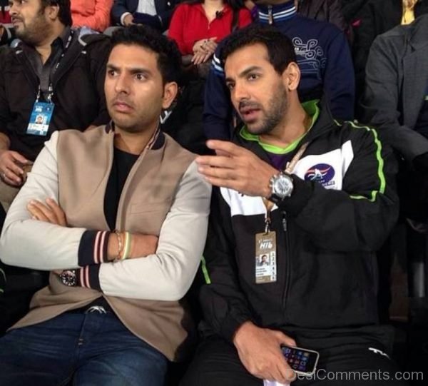 John Abraham With Yuvi