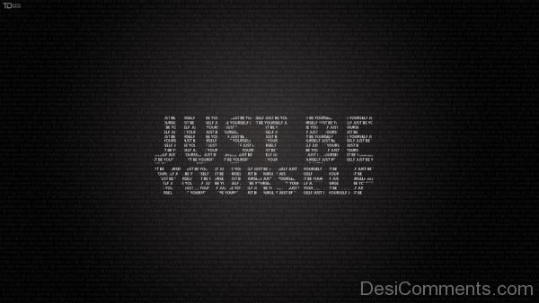 Just Be  Be Yourself-DC0061