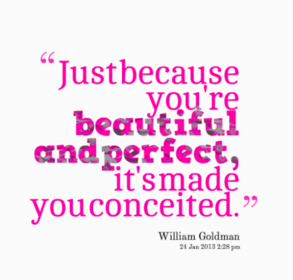 Just Because You Are Beautiful And Perfect-DC050