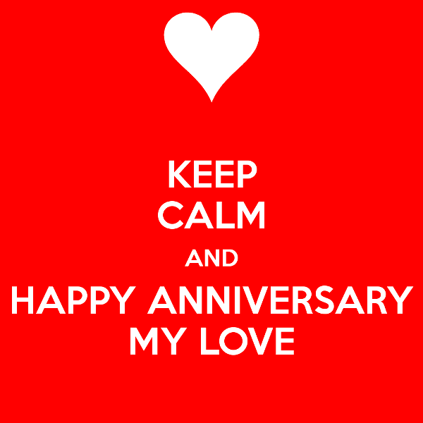 Keep Calm And Happy Anniversary My Love-rvt536DC01