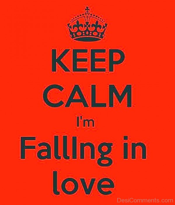 Keep Calm I'm Falling In Love - DC453