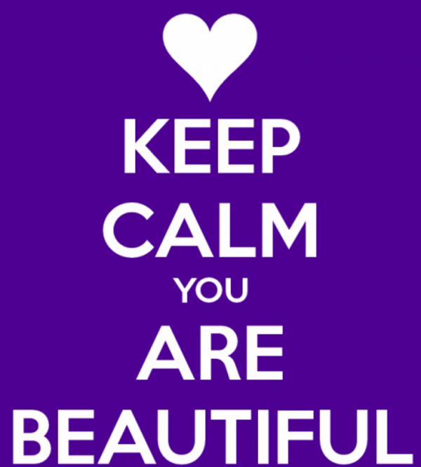 Keep Calm You Are Beautiful-DC055
