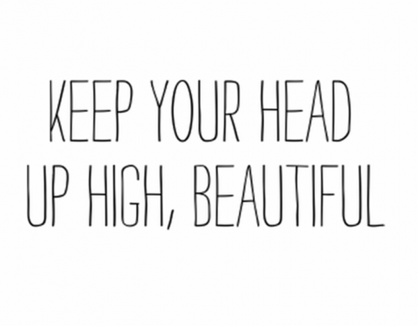 Keep Your Head Up High,Beautiful-pol909DESI16