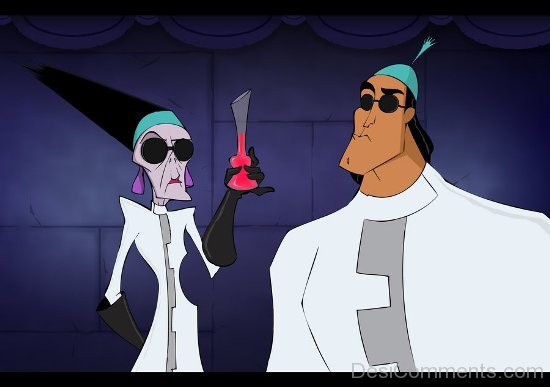 Kronk And Yzma As Scientist