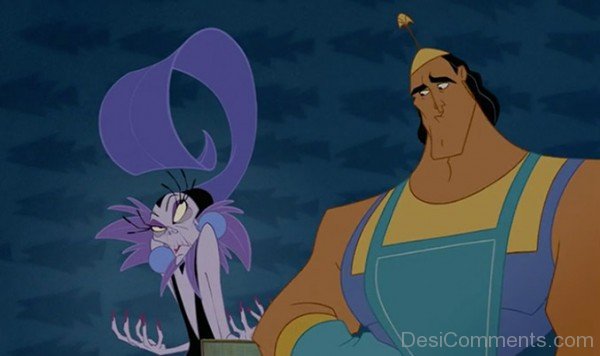 Kronk And Yzma Looking Eachother-DESI032