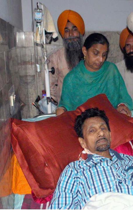 Kuldeep Manak In Hospital