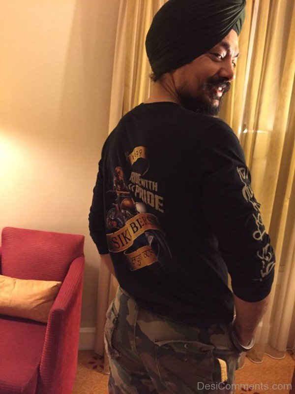 Kuljinder Sidhu Back Pose