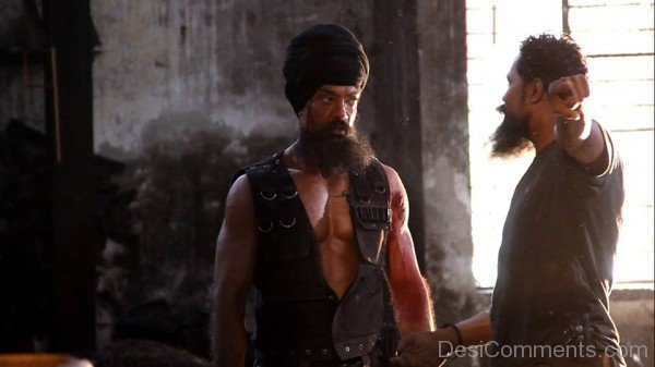 Kuljinder Sidhu During Yoddha Movie