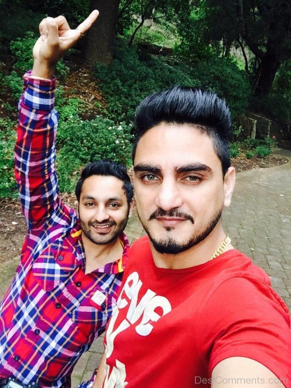 Kulwinder Billa In Red T-Shirt