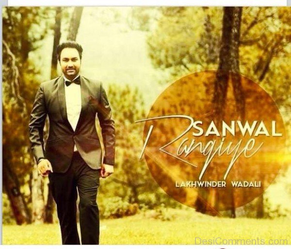 Lakhwinder Wadali In Black Coat Pant