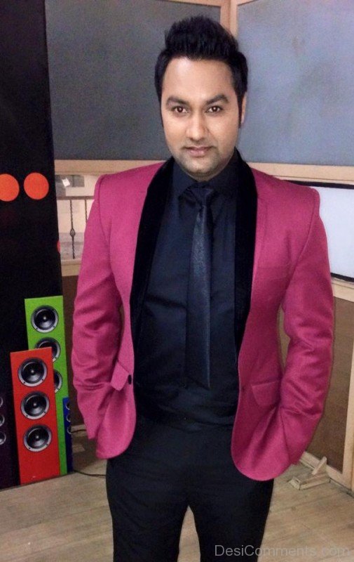 Lakhwinder Wadali In Purple Coat