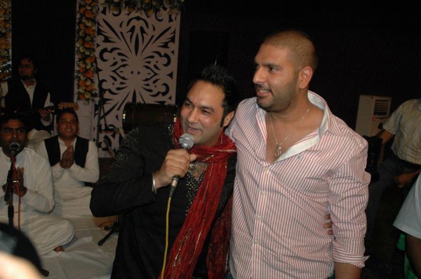 Lakhwinder Wadali With Yuvraj Singh