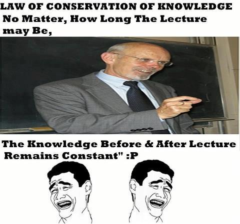 Law Of Conservation Of Knowledge