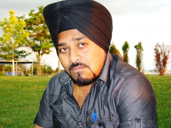 Lehmber Hussainpuri In Black Turban 