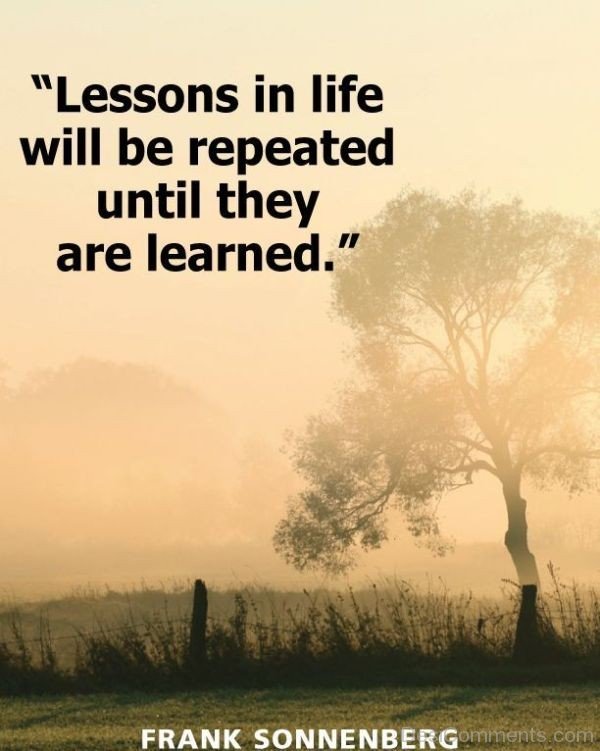 Lessons In Life