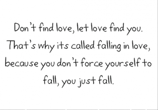 Let Love Find You That's Why Its Called Falling In Love-dcv322DESI17