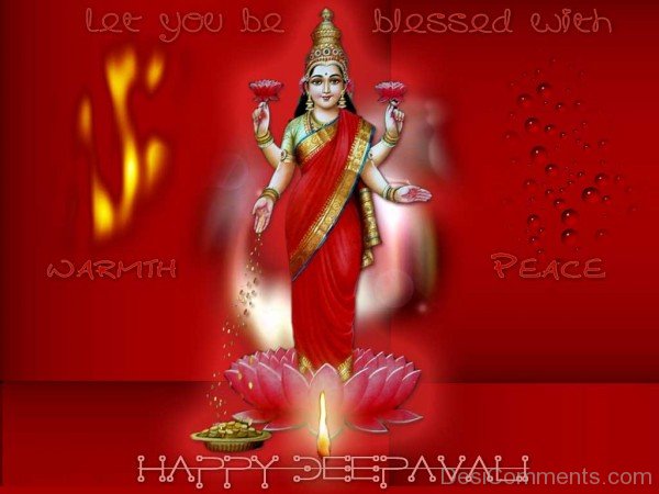 Let You Be Blessed With Warmth Peace Happy Deepawali-DC936DC13