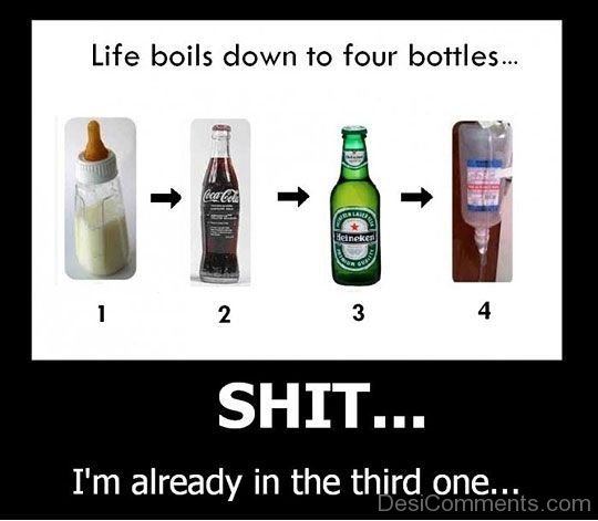 Life Boils Down To Four Bottles