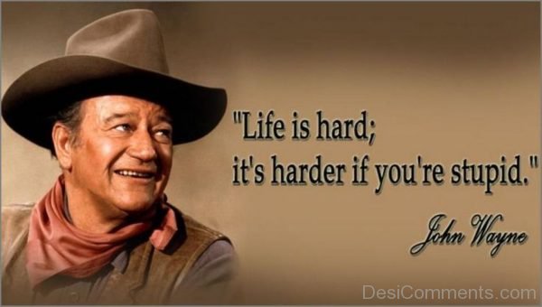 Life is hard