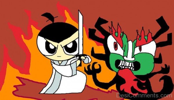 Little Samurai And Little Aku