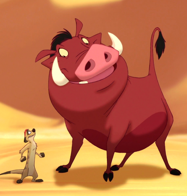 Little Timon And Big Pumbaa