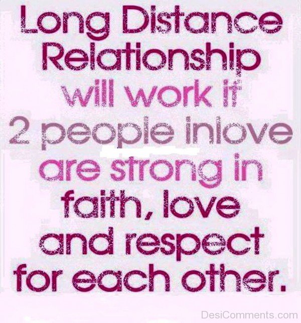 Long Distance Relationship Will Work