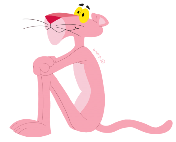 Lonley Pink Panther