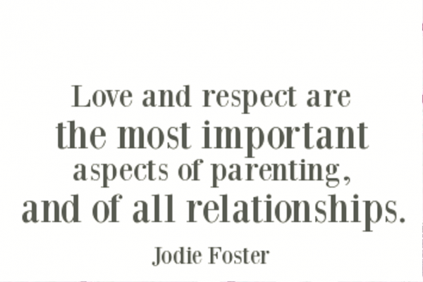 Love And Respect Are The Most Important