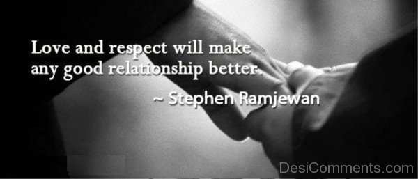 Love And Respect Will Make Any Good Relationship Better-dc417